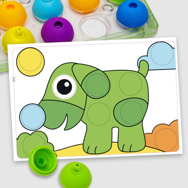 COMBINAISON DE COULEURS - LE CHIEN