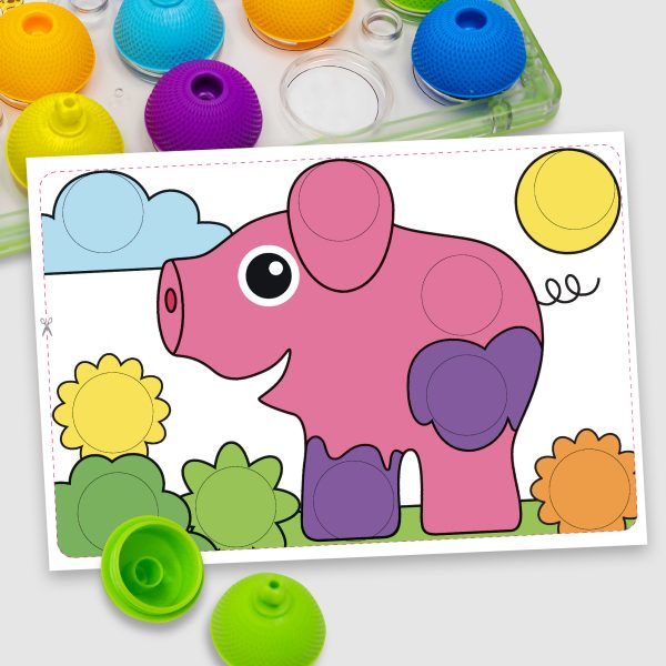 COMBINAISON DE COULEURS - LE COCHON