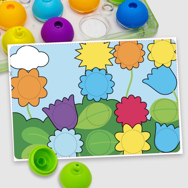 COMBINAISON DE COULEURS - FLEURS