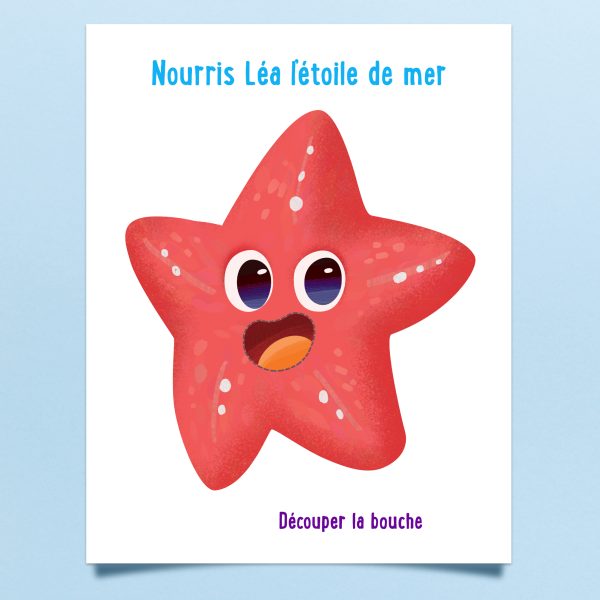 JE NOURRIS LéA L’ETOILE DE MER