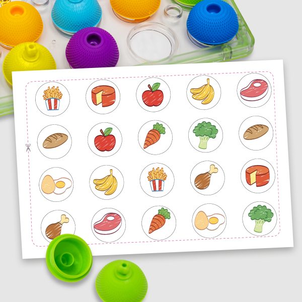 JEU DE MÉMOIRE - ALIMENTATION