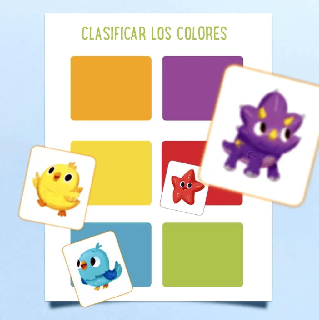APRENDE A CLASIFICAR LOS COLORES