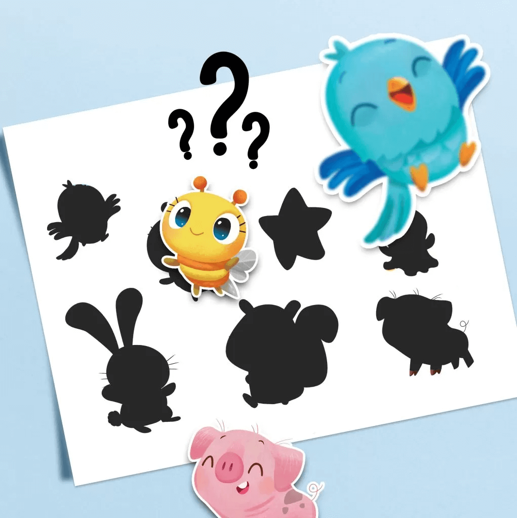 RECONOCER LAS FORMAS DE LOS ANIMALES